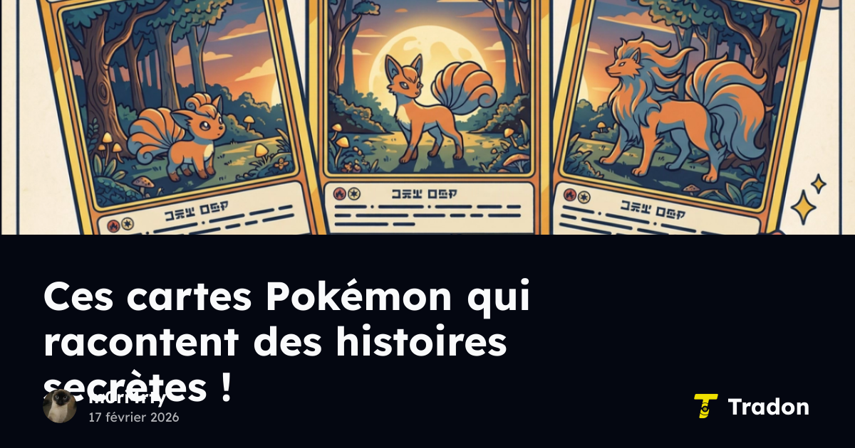 Ces cartes Pokémon qui racontent des histoires secrètes ! | La ...